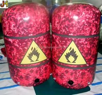 Kunden spezifische aufblasbare Paintball, Zylinder Bunker Paintball Ausrüstung
