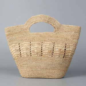 กระเป๋าสานราฟเฟียสุดหรู ทำมือ สำหรับฤดูร้อน ชายหาด ท่องเที่ยว วันหยุด - Product Image 1