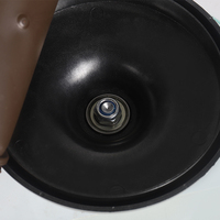 Plateau tournant pour gâteau à revêtement antiadhésif durable, support rotatif pour gâteau à dessus en verre résistant aux rayures