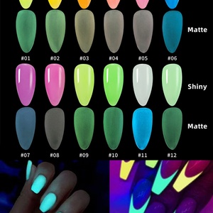 Gel à ongles 15 ml, 6 couleurs, colle d'extension lumineuse, gel acrylique sans forme de nail form, polygel - Product Image 6