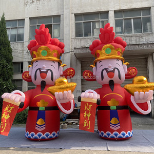 Le dieu de la richesse pour la fête du printemps chinois, dieu de la fortune gonflable pour la décoration - Product Image 2