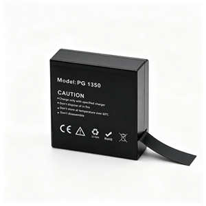 Paquete de Baterías de Iones de Litio de 3.7v 1350mAh al por Mayor, Batería PG1350 para Cámaras Deportivas <span class=keywords><strong>AHDBT</strong></span> 201 <span class=keywords><strong>401</strong></span> 501 901/SJ4000/SJ5000/SJ6000 - Product Image 3