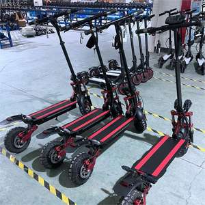 Scooter <span class=keywords><strong>électrique</strong></span> pliable à moteur d'accélération Offre Spéciale 1200W pour adultes Scooter à deux roues intelligent à pneus larges tout-terrain de 11 pouces - Product Image 2