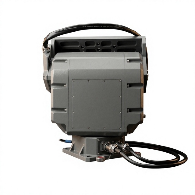 30kg Heavy Duty Pan Tilt Motorized Head High Precision PTZ Unit for Long Range Security Camera