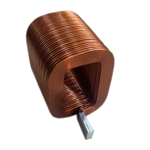 Customer-specific Air Core Coil Cylindrical/rectangular Flat Wire Coils Copper