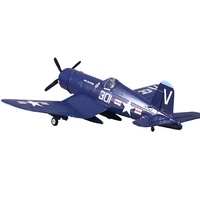 Avion de chasse RC Corsair V2 Warbird PNP 800 mm F4U avec moteur amélioré, contrôle 4 canaux, portée de 200 m et jouet durable en EPO pour les amateurs