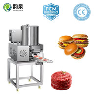 Nouvelle machine automatique à galettes de viande et hamburgers Arepa De Carne 220V haute capacité