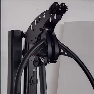 Équipement de musculation multi-stations avec pile de poids en acier de 75 kg, appareil d'entraînement fonctionnel, crossover par câble, <span class=keywords><strong>extension</strong></span> de jambes, curl de jambes - Product Image 4