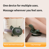 Masseur pour le cou et les épaules, appareil de massage cervical, masseur chauffant pour le dos, massage par pétrissage 6D, télécommande sans fil, rechargeable par USB