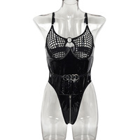 Dames en dentelle évider body dos nu exposer poitrine pansement lingerie femmes Sexy sous-vêtements vêtements pour femmes en vente de gros