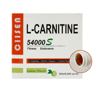 المكملات علامة خاصة بالشركة المصنعة التخسيس L-كارنيتيني مستخلص شاي أخضر السائل إضافة فيتامين B