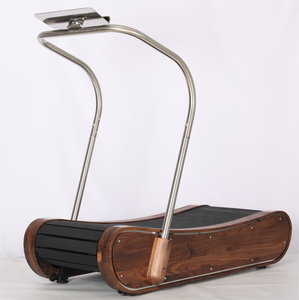 Tapis roulant de courbe en bois d'acier inoxydable de vente directe d'usine pour le tapis roulant manuel d'exercice pour la course naturelle - Product Image 1