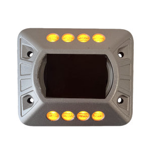 सड़क के स्टड एल्यूमीनियम रोड परावर्तक ip68 सौर प्रकाश की अगुवाई वाली सड़क स्टड एल्यूमीनियम फ्लैशिंग वाली सौर सड़क स्टड - Product Image 1