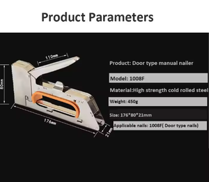 Potente pistola grapadora Manual <span class=keywords><strong>para</strong></span> muebles <span class=keywords><strong>de</strong></span> bricolaje, grapadora y grapadora <span class=keywords><strong>de</strong></span> uñas - Product Image 4