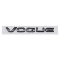 Autocollants de voiture en ABS, lettres, emblème, badge de coffre arrière pour Land Rover VOGUE EVOQUE Discovery Range Rover Defender Freelander