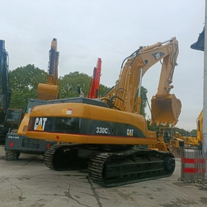 Excavatrice hydraulique sur chenilles d'occasion à livraison rapide en stock pour pompe à engrenages de boîte de vitesses de moteur modèle 330CL 2018 Garantie 1 an à vendre - Product Image 2