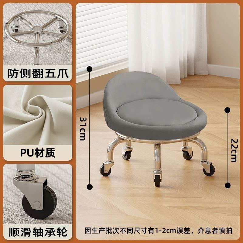 ล้อแบริ่งเงียบสีเทา-TPR