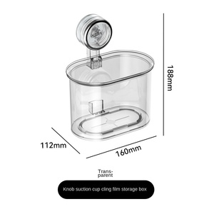 Porta oggetti in plastica <span class=keywords><strong>a</strong></span> muro senza punzonatura <span class=keywords><strong>per</strong></span> bagno <span class=keywords><strong>cucina</strong></span> lavabo e soluzione di conservazione <span class=keywords><strong>per</strong></span> soggiorno - Product Image 6