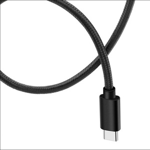 Premium Portable Nylon Braided Short 1M USB Type C USB Type C PD 3A 60W Fast Charging Data Sync <strong>Cable</strong> <strong>for</strong> Mobile Phone <strong>Computer</strong> - Product Image 2