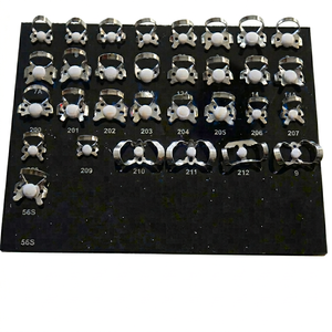 Kit de 31 Pinzas de Goma Dogmatic International de Alta Calidad, Lámina de Acero Inoxidable Negra, Instrumentos Manuales - Product Image 1