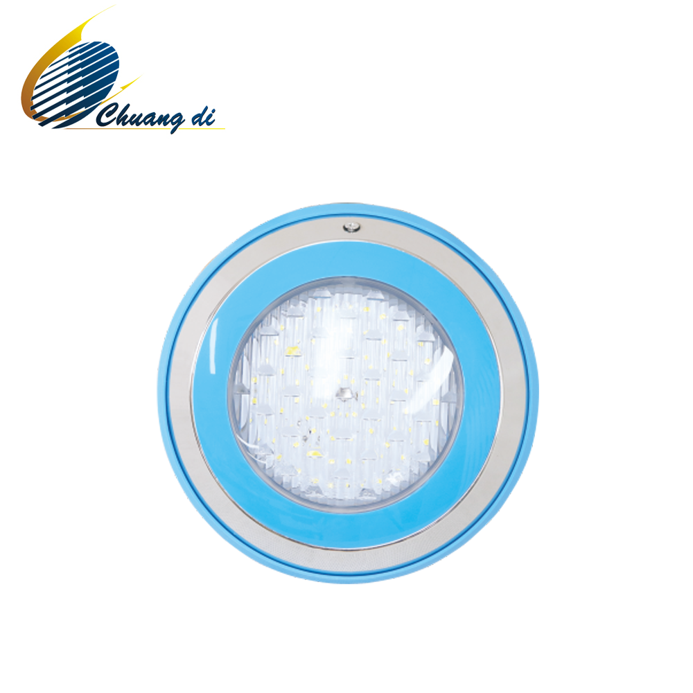 Led Stainless Steel Wall-mounted Pool Light ultra Bright Pool Light Rgb Seven-color Light with Remote Controller