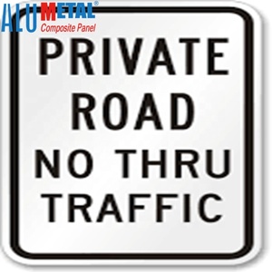 Bảng tổng hợp nhôm (ACP) biển báo giao thông phản chiếu để cảnh báo an toàn đường bộ, biển báo bền và có khả năng hiển thị cao - Product Image 5