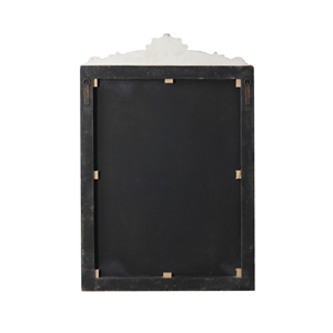Decorazione della fattoria di migliore qualità lavato rettangolo bianco fatto a mano in legno artigianale incorniciato da parete specchi rustici in legno appeso specchio - Product Image 3