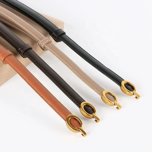 Haute couture dames taille décoration <span class=keywords><strong>ceinture</strong></span> peau <span class=keywords><strong>de</strong></span> <span class=keywords><strong>vache</strong></span> en <span class=keywords><strong>cuir</strong></span> <span class=keywords><strong>ceinture</strong></span> mince avec boucle en alliage pour jupe costume manteau - Product Image 1