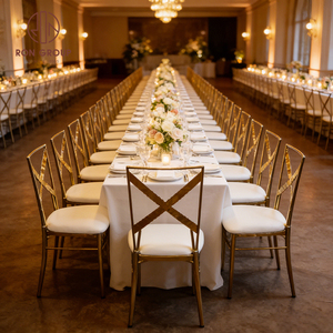 Cadeira Cross Back para Eventos, Festas e Casamentos em Hotéis - Product Image 1