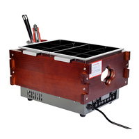 Machine à cuisiner Oden professionnelle, friteuse électrique 20L pour restaurants, idéale pour les Oden et la cuisine de rue