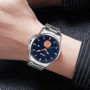 SKMEI 9321 New Fashion High Quality Boutique Simple Texture Full High-end Accessories Gifts Hot Selling <b>Men's</b> Glass Pointer - Product Image 4