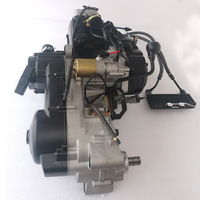 Ensemble moteur GY6 200cc refroidi par air, démarrage manuel, CVT, marche arrière, pour ATV, kart, buggy