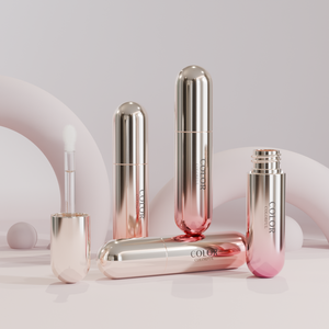 <span class=keywords><strong>Tube</strong></span> à gloss transparent en <span class=keywords><strong>plastique</strong></span> Jinze AS, 6 ml, <span class=keywords><strong>bouchon</strong></span> rond avec applicateur épais, emballage pour gloss à lèvres - Product Image 1