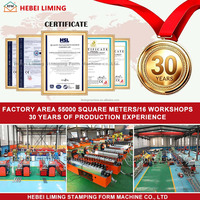 Machine automatique de fabrication de tuiles et de tôles métalliques Hebei Liming PV4 PV5 PV6 pour le Chili