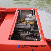 Bateau de course à moteur à jet en aluminium, avec moteur inboard de 1812 cm3 et 170 ch, à vendre