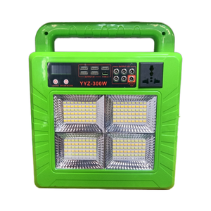ระบบพลังงานแสงอาทิตย์ 300w เครื่องกำเนิดไฟฟ้าพลังงานแสงอาทิตย์ สถานีไฟฟ้าแบบพกพาพร้อมแบตเตอรี่ลิเธียม สถานีไฟฟ้าพลังงานแสงอาทิตย์ ระบบสำรองไฟ (UPS) - Product Image 4