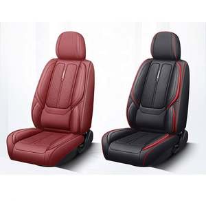 Protection de siège de voiture en cuir de luxe complète en gros, accessoires intérieurs personnalisés avec fonction respirante, vente en gros de luxe complète - Product Image 1