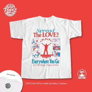 T-shirt vintage rétro américain à manches courtes pour homme et femme, coupe ample en pur coton, grande taille, motif tête de mort de <span class=keywords><strong>rappeur</strong></span> en impression directe - Product Image 3