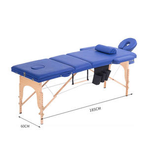 Портативный искусственная кожа салон красоты спа массажный стол пользовательский цвет регулируемый ресницы для наращивания лица кровать - Product Image 4