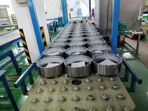 Grande ventilatore industriale del soffitto del magazzino di HVLS con la lama di plastica regolabile di velocità del motore 380v per gli impianti di fabbricazione - Product Image 6