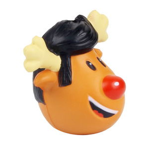 Cute Cartoon Deer Head <b>Desk</b> <b>Toy</b> Soft Plastic Promotional Gift - Product Image 1