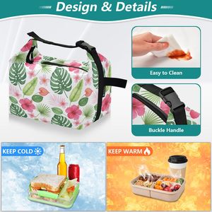 Sac isotherme pour déjeuner personnalisé en polyester durable et écologique pour pique-nique, barbecue, livraison de nourriture à emporter - Product Image 4