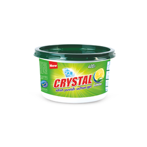 Gel vaisselle CRYSTAL Citron 500ml Format Standard Dégraissant Puissant Pâte Nettoyante Vaisselle Détergent Cuisine Approvisionnement en Gros - Product Image 1