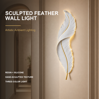 Appliques Murales LED Design Moderne, Lampes d'Intérieur Décoratives en Résine de Haute Qualité pour Hôtel, Villa, Projet et Art Domestique 220V