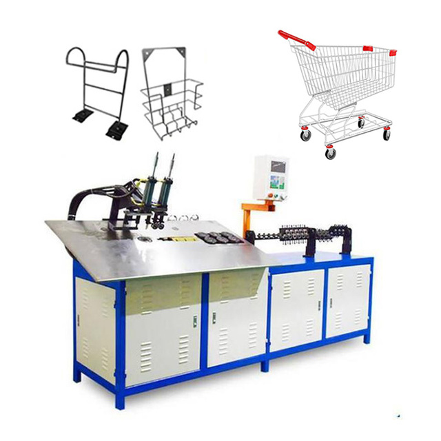 High Quality PLC Controlled Stainless Steel Wire Bending Machine 2D Automatic CNC Forming Machine
