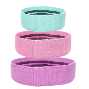Tessuto in Nylon stampato <span class=keywords><strong>3</strong></span> confezioni di fasce elastiche antiscivolo per fitness per gamba e testa - Product Image 4