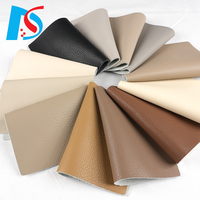 Tissu en similicuir PU pour canapé, tissu en polyester, cuir synthétique PU 0,7 mm