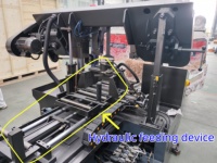 Scie à ruban industrielle entièrement automatique GS330 pour la découpe des métaux, capacité de coupe de 330 mm, moteur et engrenages de haute précision