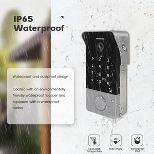 <span class=keywords><strong>Videoportero</strong></span> Sistema de teléfono Visión nocturna Cámara impermeable HD Intercom Timbre <span class=keywords><strong>Kit</strong></span> para villas - Product Image 6