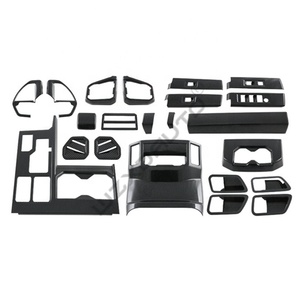WZXD Car Interior Accessories 22pcs Decoration Kit <b>Cover</b> Trim Power <b>Window</b> AC Vent Frame for 2023 - Product Image 1